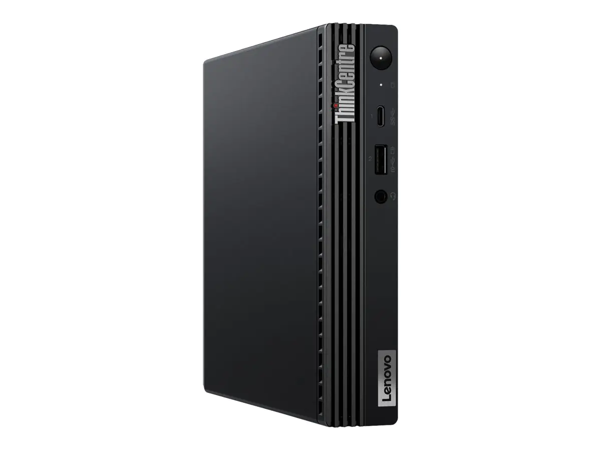 Lenovo ThinkCentre M70q 11DT - Mini - Core i5 10400T / 2 GHz - RAM 8 GB - SSD 256 GB - TCG Opal Encryption, NVMe - UHD Graphics 630 - GigE - WLAN: 802.11a/b/g/n/ac/ax, Bluetooth 5.1 - kein Betriebssystem - Monitor: keiner - Tastatur: Deutsch - Schwarz - T
