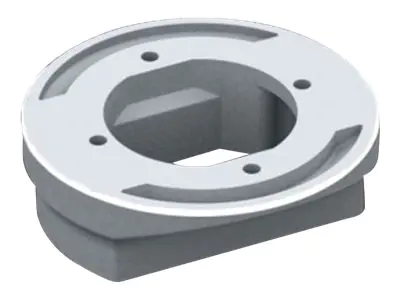 Rittal Unterstützungsarmsystem Adapter - RAL 6212.500