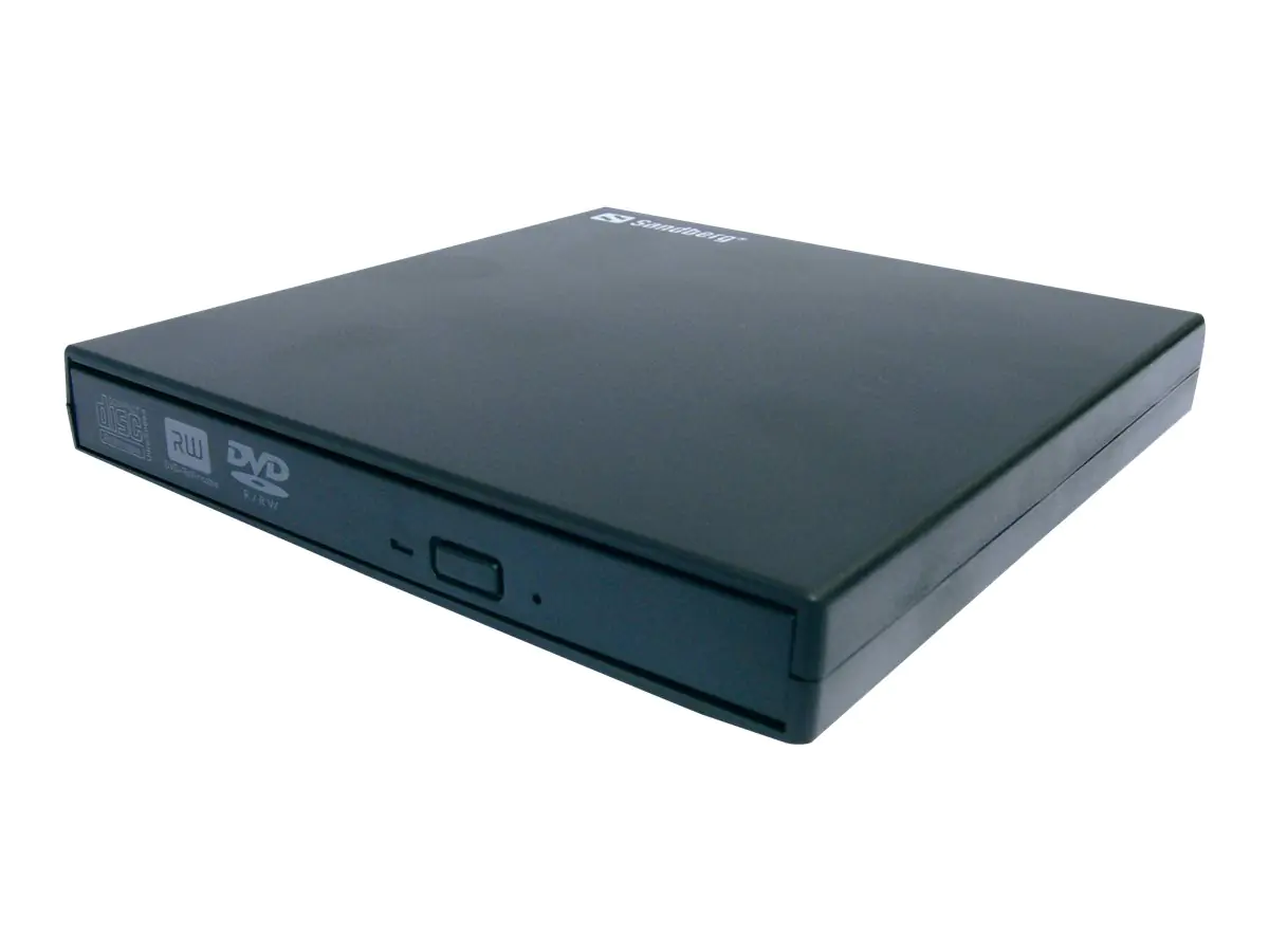Sandberg USB Mini DVD Burner - Laufwerk - DVD-RW - 8x - USB 2.0 - extern Sandberg USB Mini DVD Burner - Laufwerk - DVD-RW - 8x - USB 2.0 - extern