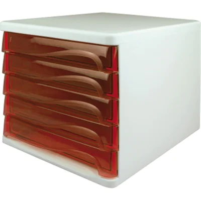helit Schubladenbox economy H6129420 DIN A4-C4 l.gr/rt.tr helit Schubladenbox economy H6129420 DIN A4-C4 l.gr/rt.tr