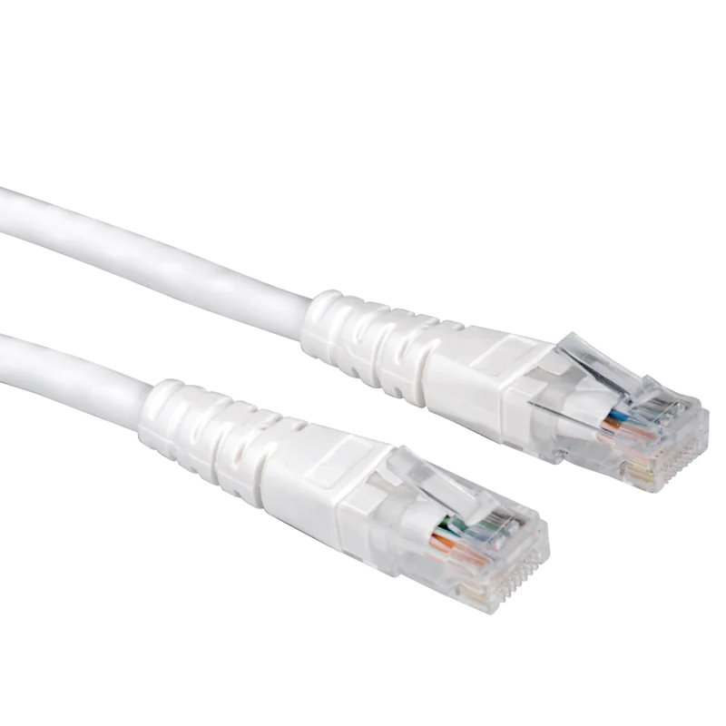 VALUE - Patch-Kabel - RJ-45 (M) zu RJ-45 (M) - 3 m - UTP - CAT 6 - geformt, verseilt - weiß