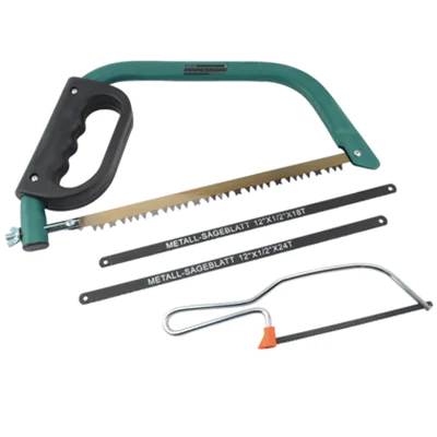 BRÜDER MANNESMANN WERKZEUGE Säge Bügelsäge 300mm inkl. 3 Sägeblätter (1 x Holz, 2 x Metall), Haushaltssägebogen Metall grün/schwarz BRÜDER MANNESMANN WERKZEUGE Säge Bügelsäge 300mm inkl. 3 Sägeblätter (1 x Holz, 2 x Metall), Haushaltssägebogen Metall grün/schwarz