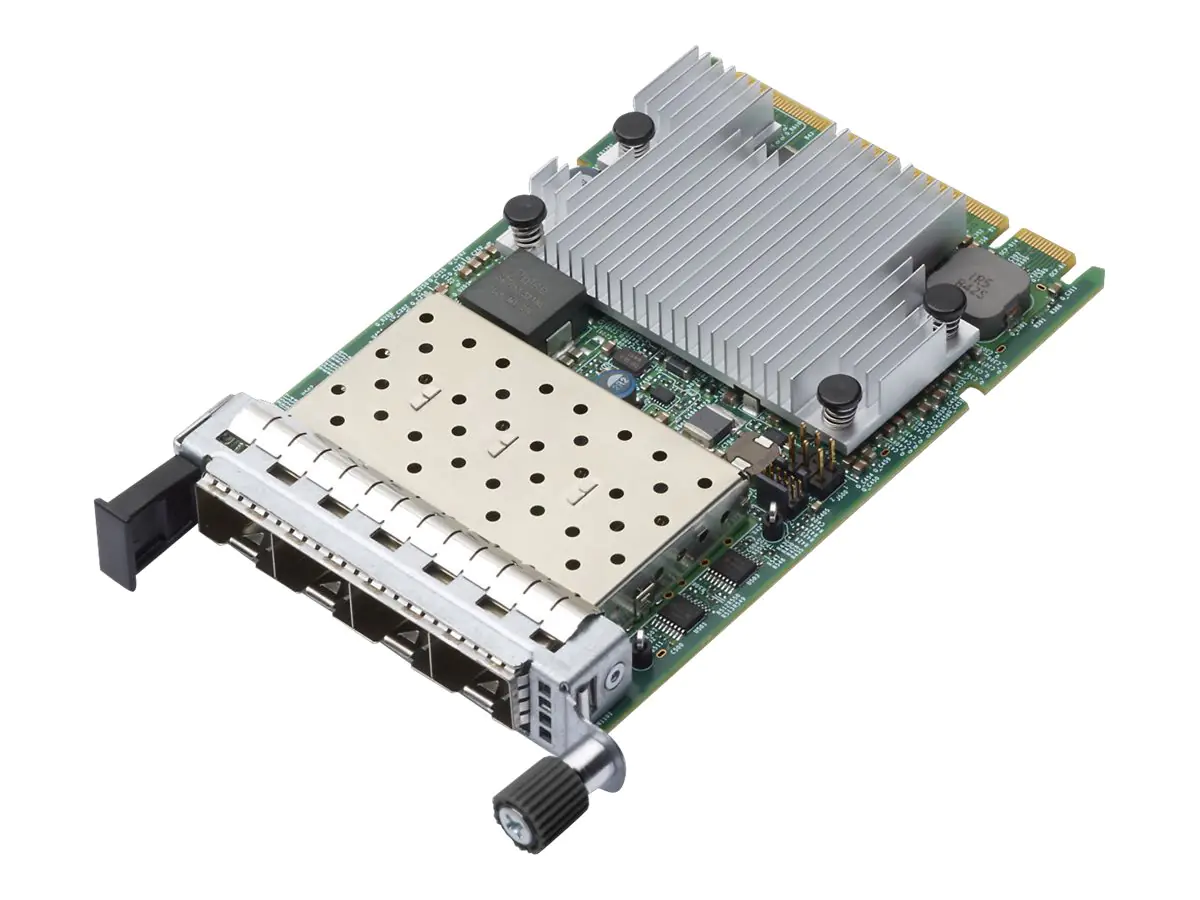 Lenovo ThinkSystem Broadcom 57454 - Netzwerkadapter - OCP 3.0 - 10/25 Gigabit SFP28 x 4 - für ThinkAgile HX1330 Appliance; HX33XX Certified Node; HX7530 Appliance