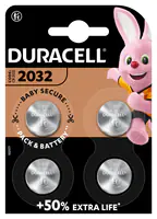 Duracell 2032 - Batterie 4 x CR2032 - Li - 220 mAh Duracell 2032 - Batterie 4 x CR2032 - Li - 220 mAh