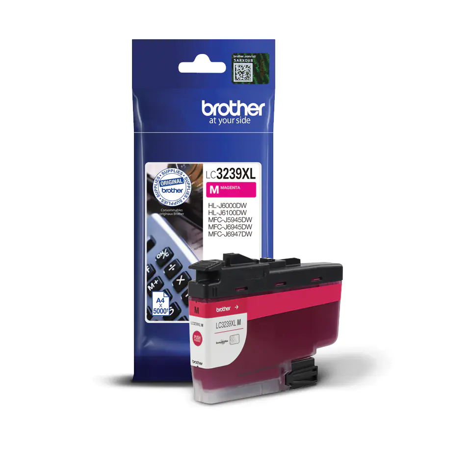 Brother LC3239XLM - Magenta - Original - Tintenpatrone - für Brother HL-J6000DW, HL-J6100DW, MFC-J5945DW, MFC-J6945DW, MFC-J6947DW Brother LC3239XLM - Magenta - Original - Tintenpatrone - für Brother HL-J6000DW, HL-J6100DW, MFC-J5945DW, MFC-J6945DW, MFC-J6947DW