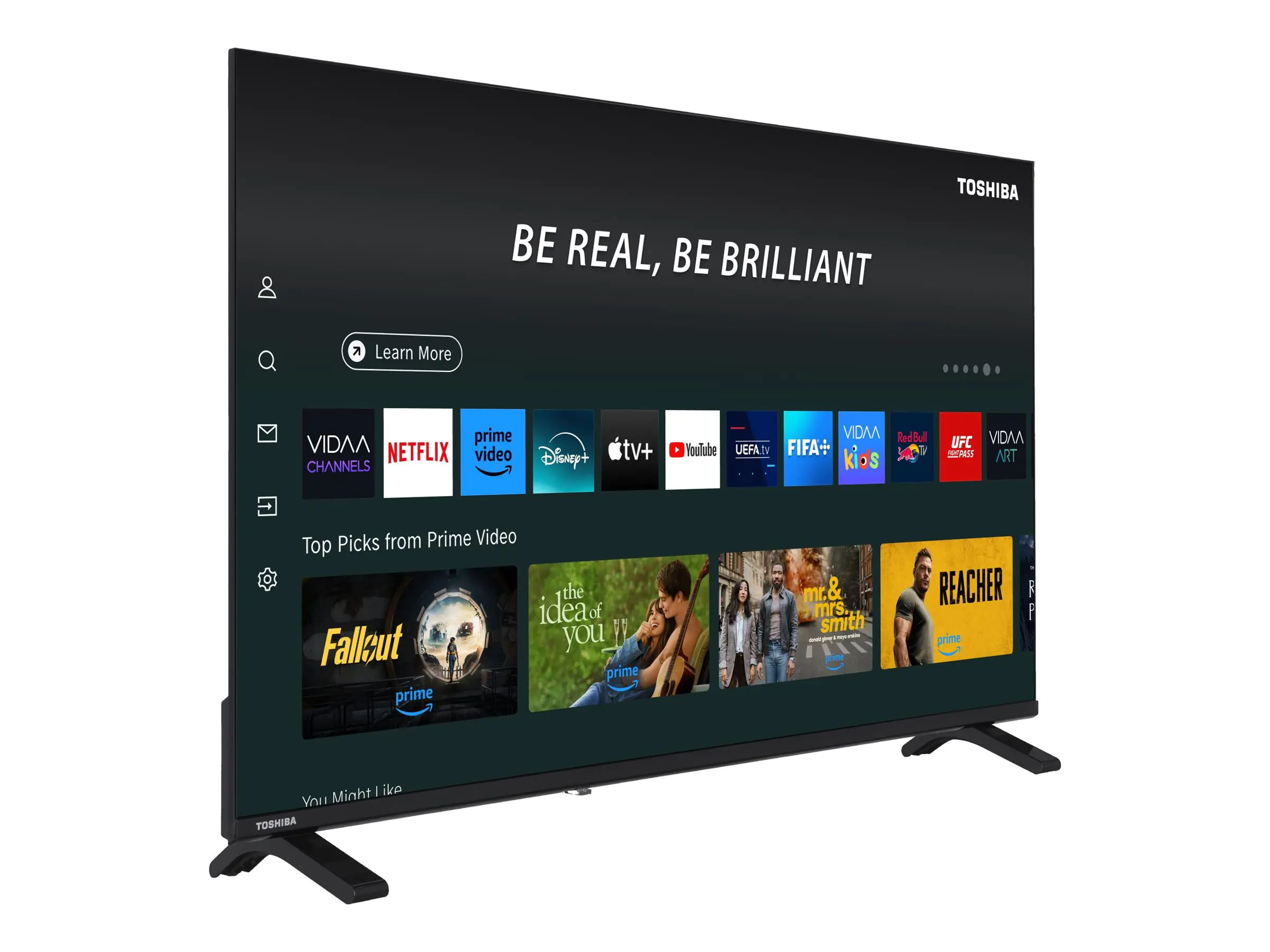 Toshiba 43UV1563DD - 108 cm (43") Diagonalklasse UV15 Series LCD-TV mit LED-Hintergrundbeleuchtung