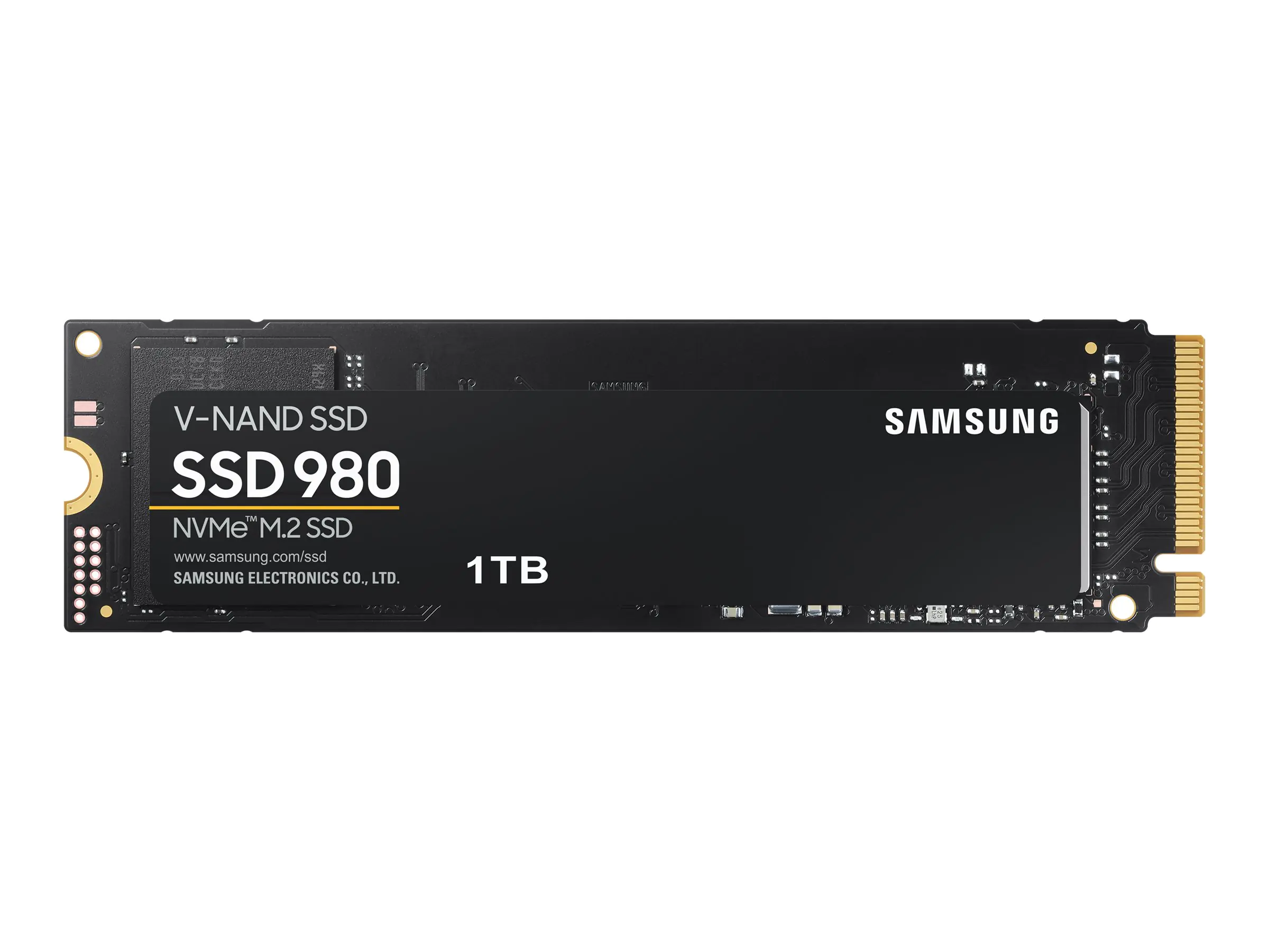 Samsung 980 MZ-V8V1T0BW - SSD - verschlüsselt - 1 TB - intern - M.2 2280 - PCIe 3.0 x4 (NVMe) - 256-Bit-AES - TCG Opal Encryption