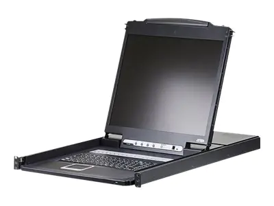 ATEN CL1316N - KVM-Konsole mit KVM-Switch - 16 Anschlüsse - PS/2, USB - 48.3 cm (19")