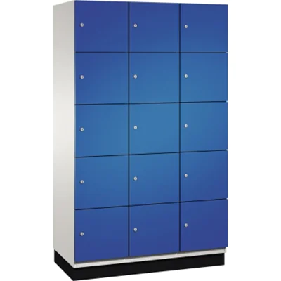C+P Fächerschrank 4510432S10010 Sockel 15Fächer B1200mm lgr/ebl
