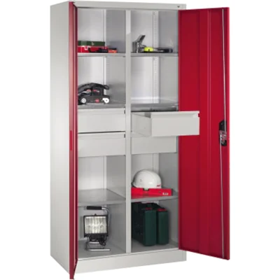 C+P Werkzeugschrank 89213042S10038 6Bd. 4Sch. 1950x930x500mm lgr/rrt C+P Werkzeugschrank 89213042S10038 6Bd. 4Sch. 1950x930x500mm lgr/rrt