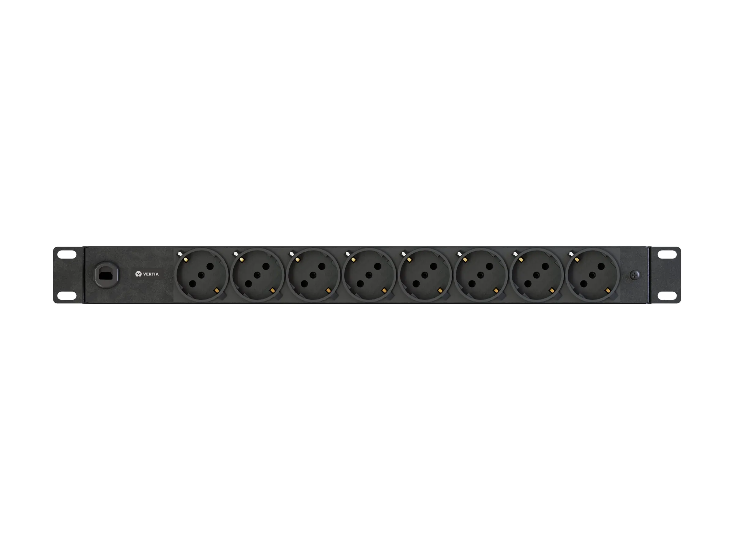 Vertiv PowerGo VC0AED0C08N0DXX - Steckdosenleiste (Rack - einbaufähig) EP0G01A0