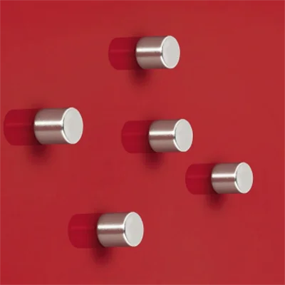 SIGEL Magnet SuperDym C5 Strong 10 x 10 mm (Ø x H) 3,6kg Neodym, vernickelt silber 5 St./Pack. SIGEL Magnet SuperDym C5 Strong 10 x 10 mm (Ø x H) 3,6kg Neodym, vernickelt silber 5 St./Pack.