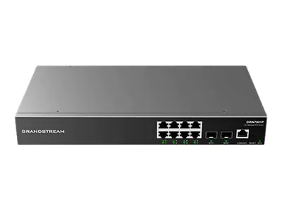 Grandstream GWN7801P - Switch - Unternehmen, verwaltet - L2+ - 8 x 10/100/1000 (PoE+)