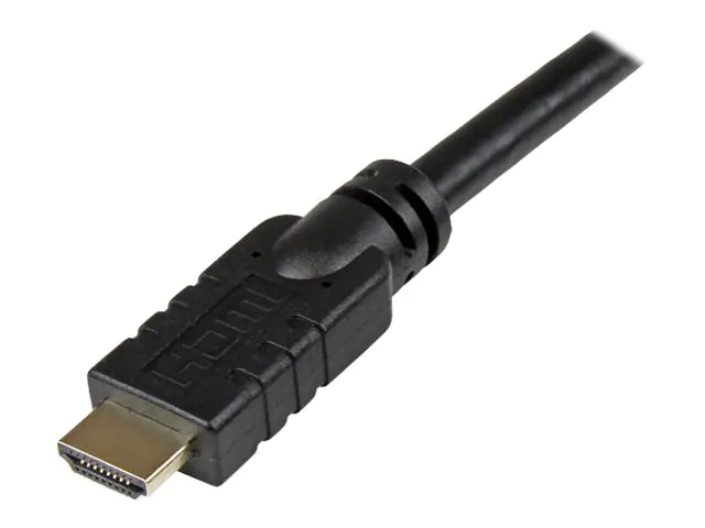 StarTech 30m High Speed HDMI Kabel - St/St - Aktiv - CL2 Wandmontage - HDMI-Kabel - HDMI männlich zu HDMI männlich - 30 m - Doppelisolierung - Schwarz