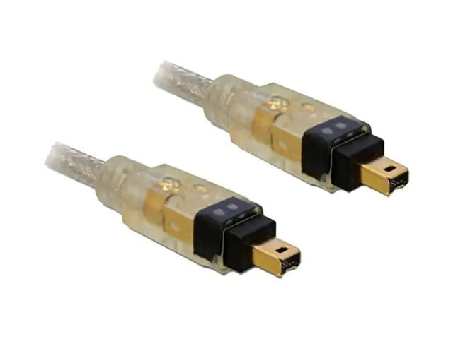 Delock - IEEE 1394-Kabel - FireWire, 4-polig (M) zu FireWire, 4-polig (M) - 2 m