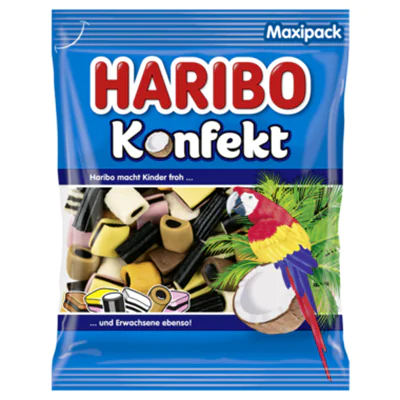 HARIBO Fruchtgummi Konfekt 500 g/Pack. HARIBO Fruchtgummi Konfekt 500 g/Pack.