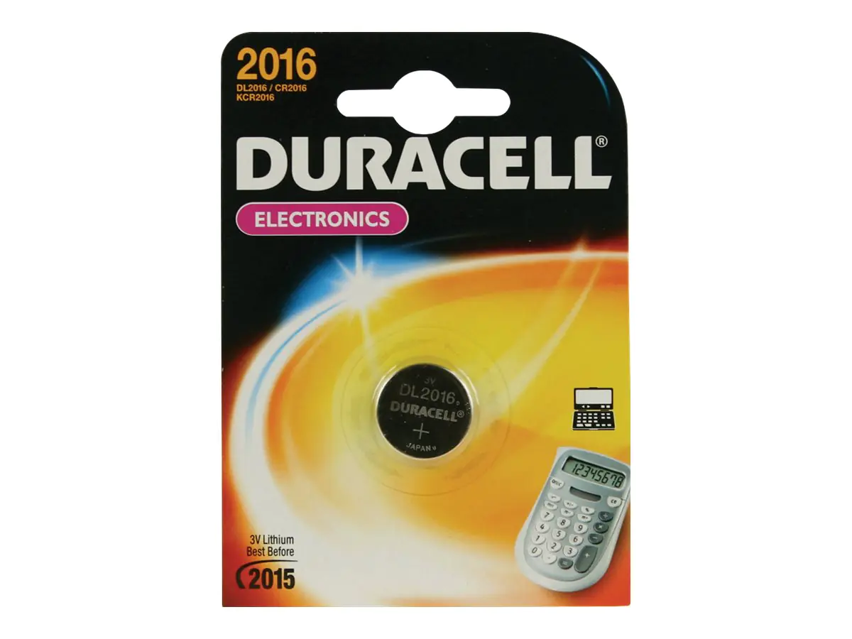 Duracell DL 2016 - Batterie CR2016 - Li - 75 DL2016