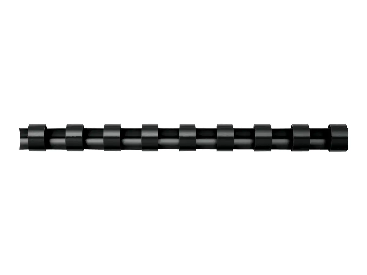 Fellowes Plastikbinderücken 5347705 DIN A4 19mm schwarz 100 St./Pack