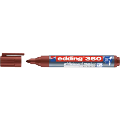 edding Whiteboardmarker 360 1,5-3mm braun