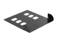 Delock - Laufwerksschachtadapter - 5,25" bis 2 x 2,5" (13,3 cm bis 2 x 6,4 cm) - Schwarz - für P/N: 47005, 47011
