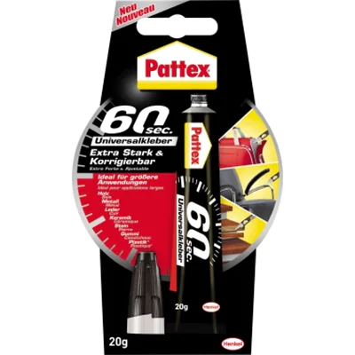 Pattex Universalkleber 60sec PUK6K 20g