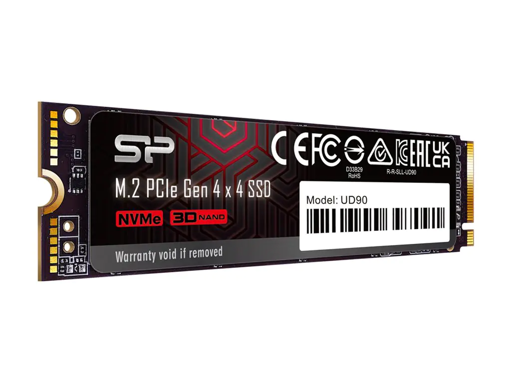 Silicon Power UD90 - SSD - 500 GB - intern - M.2 2280 - PCIe 4.0 x4 (NVMe)