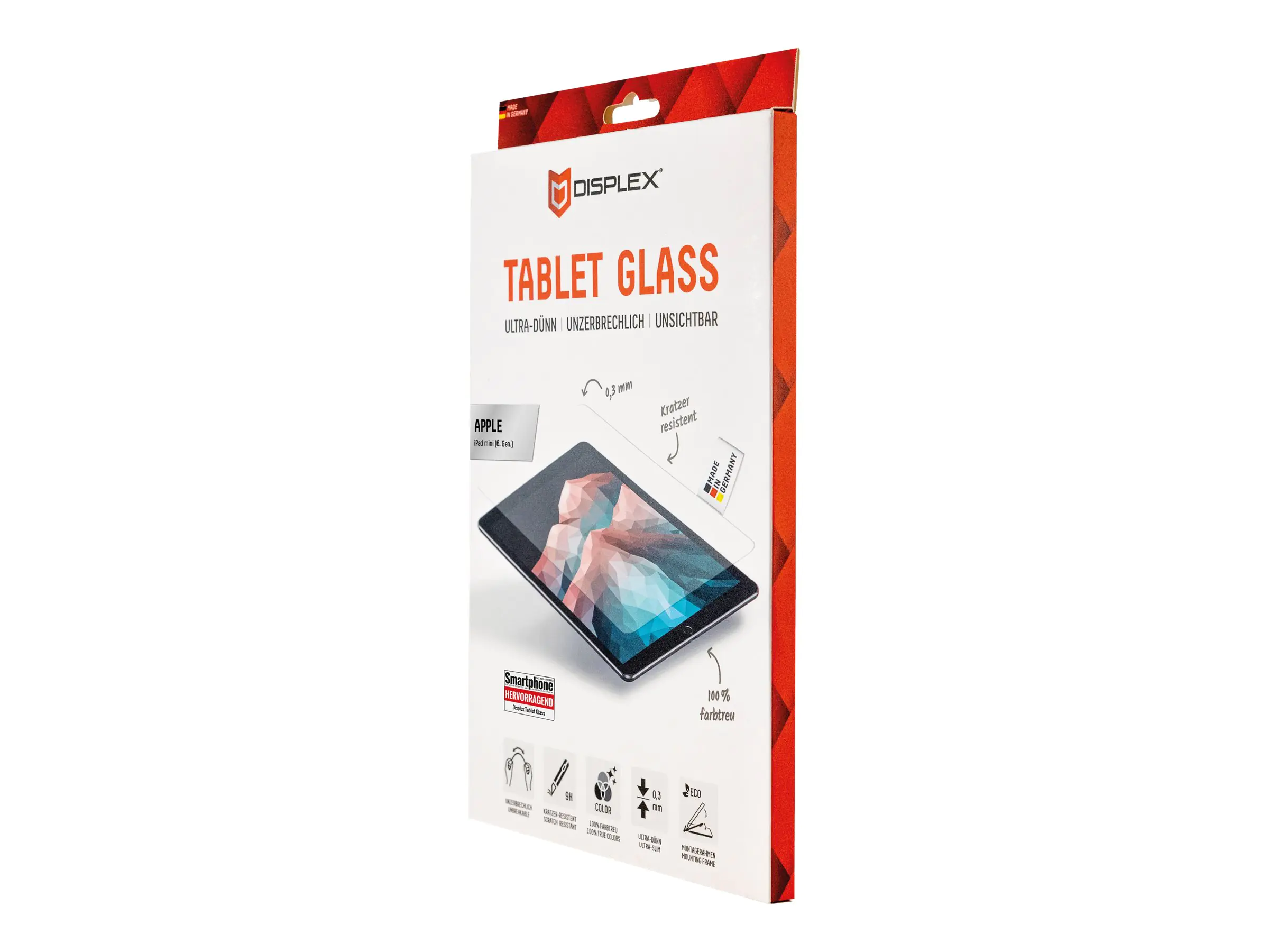 DISPLEX Tablet Glass - Bildschirmschutz für Tablet - Glas - 8.3" - für Apple iPad mini (6. Generation)