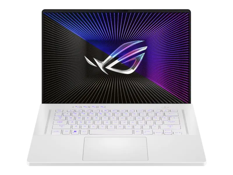 ASUS ROG Zephyrus G16 GU603VI-N4018W - 180°-Scharnierdesign - Intel Core i9 13900H - Win 11 Home - GeForce RTX 4070 - 32 GB RAM - 1 TB SSD NVMe - 40.6 cm (16") 2560 x 1600 (WQXGA) @ 240 Hz - Wi-Fi 6E - Mondlichtweiß