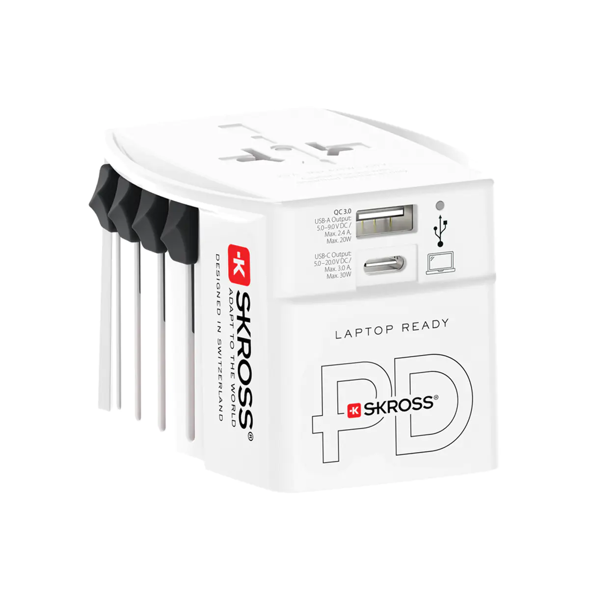 SKROSS MUV USB AC30PD White Retail 1.302974