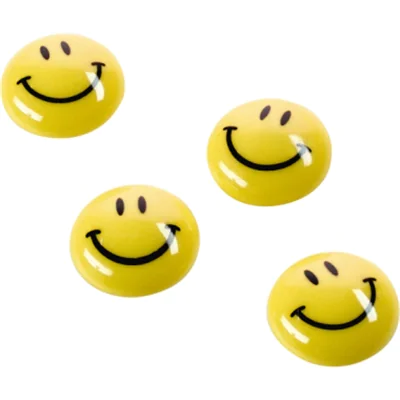 magnetoplan Magnet Smilies 16673 40mm gelb 4 St./Pack magnetoplan Magnet Smilies 16673 40mm gelb 4 St./Pack