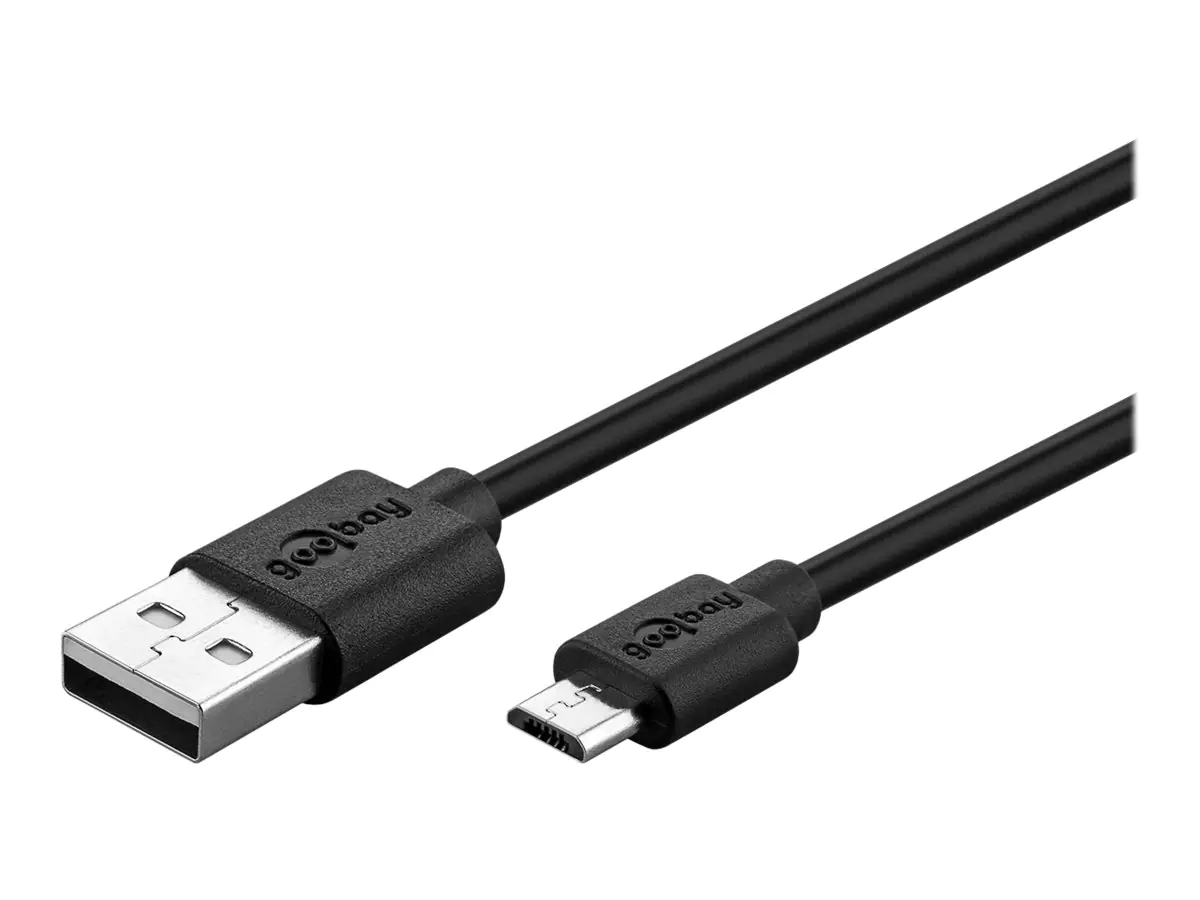 Goobay USB-Kabel - Micro-USB Typ B (M) zu USB (M)