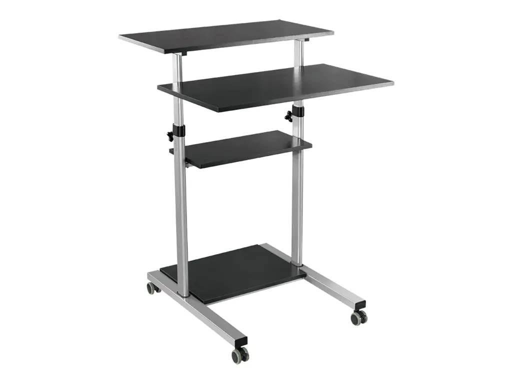LogiLink - Aufstellung - für Personal-Computer - Kunststoff, Preßspan, Stahl, Melamin