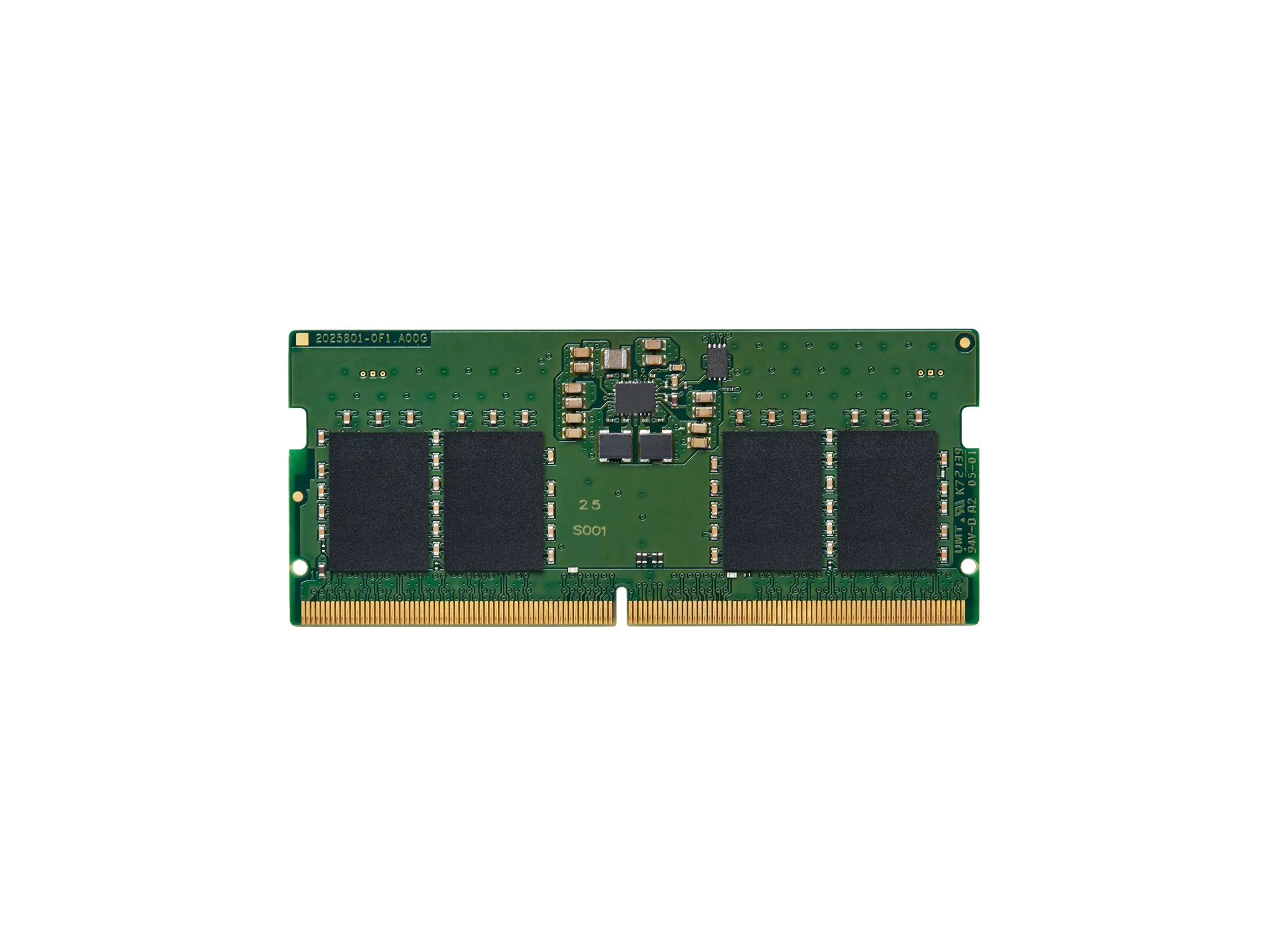 Kingston ValueRAM - DDR5 - Modul - 8 GB - SO DIMM 262-PIN - 5600 MHz / PC5-44800 - CL46 - 1.1 V - ungepuffert - on-die ECC