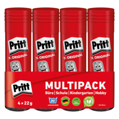 Pritt Klebestift PK6MP 22g 4 St./Pack Pritt Klebestift PK6MP 22g 4 St./Pack