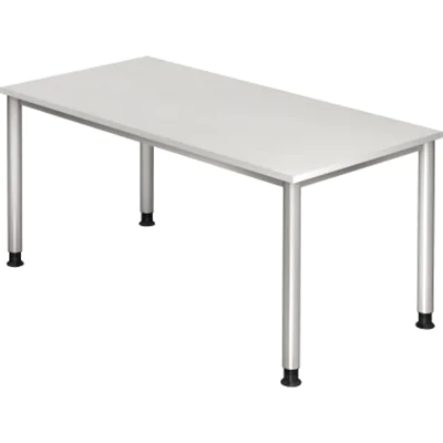 Hammerbacher Schreibtisch VHS16/W/S 160x80cm weiß Hammerbacher Schreibtisch VHS16/W/S 160x80cm weiß