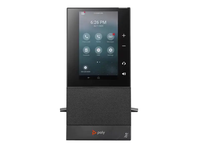 Poly CCX 500 OpenSIP - VoIP-Telefon - SIP, SDP, RTCP, RTP, SRTP - 24 Leitungen - Schwarz