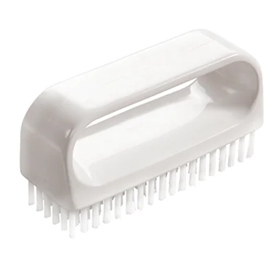 haug Nagelbürste mit Bügel, Nylon weiß, 6,6 cm haug Nagelbürste mit Bügel, Nylon weiß, 6,6 cm