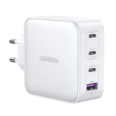 Ugreen USB-A+3xUSB-C 100W GaN Tech Fast Wall Charger EU White