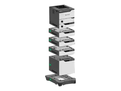 Lexmark M5270 - Drucker - s/w - Duplex - Laser - A4/Legal - 1200 x 1200 dpi - bis zu 66 Seiten/Min. - Kapazität: 650 Blätter - USB 2.0, Gigabit LAN, USB 2.0-Host