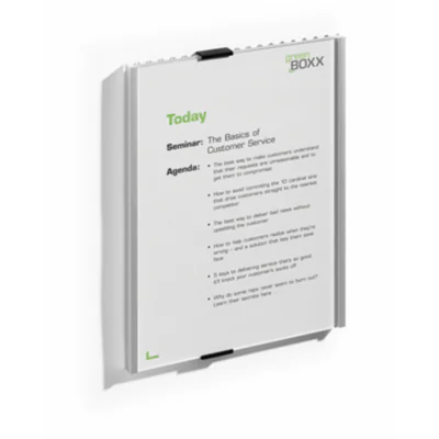 DURABLE Türschild INFO SIGN 480623 210x297mm metallic silber DURABLE Türschild INFO SIGN 480623 210x297mm metallic silber