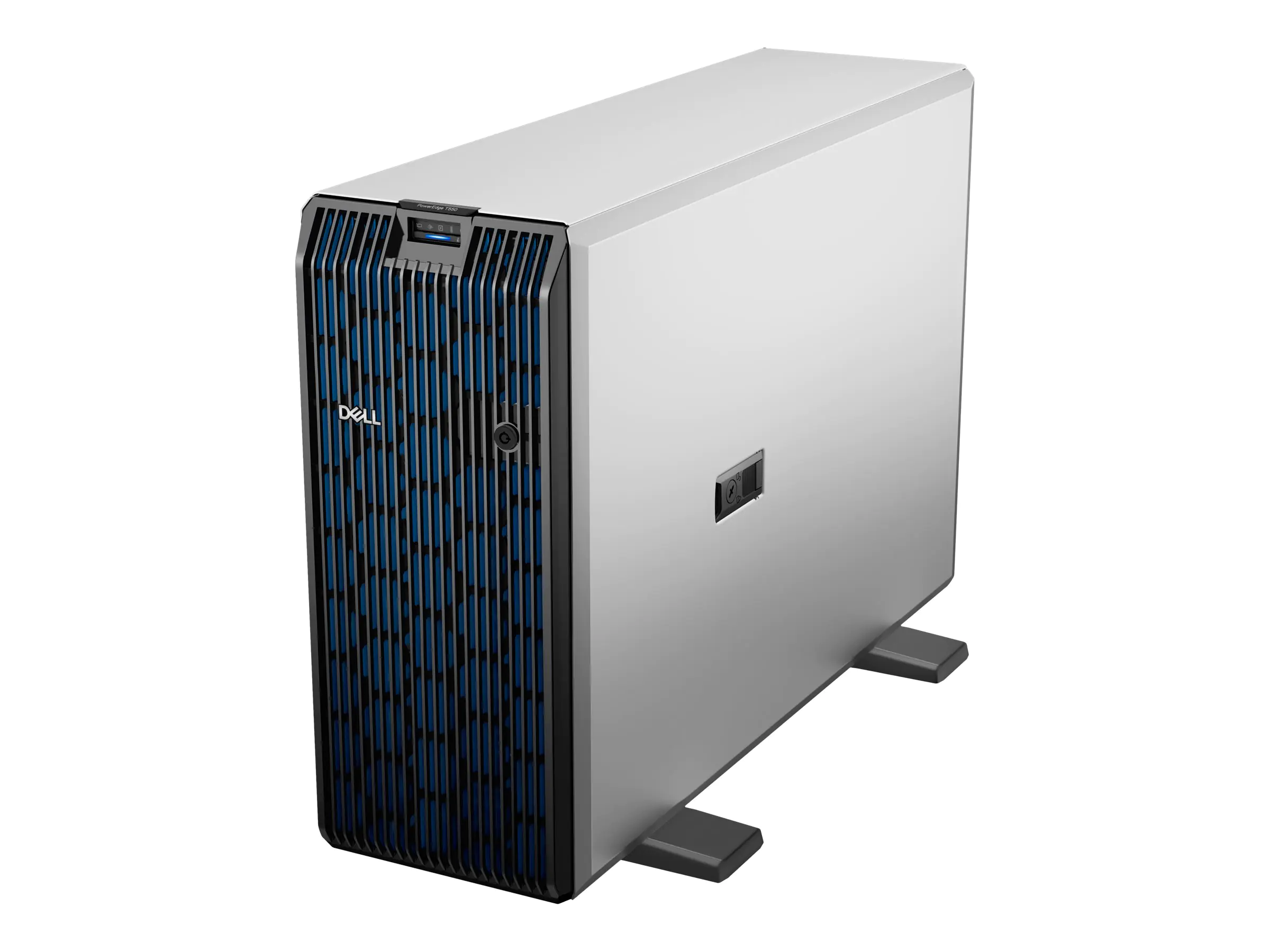 Dell PowerEdge T550 - Server - Tower - zweiweg - 1 x Xeon Silver 4309Y / 2.8 GHz - RAM 16 GB - SAS - Hot-Swap 8.9 cm (3.5") Schacht/Schächte - SSD 480 GB - Matrox G200 - 1GbE - kein Betriebssystem - Monitor: keiner - Schwarz - BTP - Dell Smart Selection,