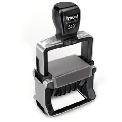 trodat® Datumstempel Professional 4.0 5480 68 x 47 mm (B x H) individuelle Textplatte schwarz trodat® Datumstempel Professional 4.0 5480 68 x 47 mm (B x H) individuelle Textplatte schwarz