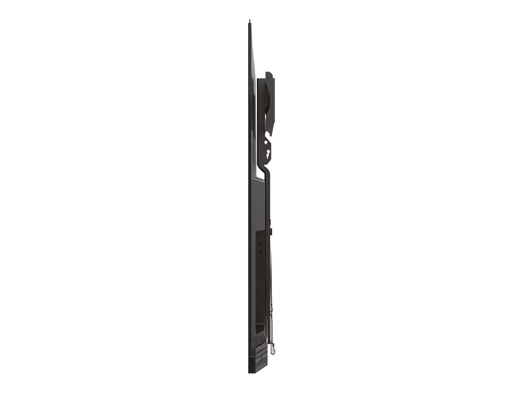 LogiLink - Befestigungskit (Wandplatte, 2 Montagehalterungen) - schmal - für LCD-TV / gekrümmter LCD-TV - Kunststoff, Stahl - Schwarz - Bildschirmgröße: 81.3-165.1 cm (32"-65")