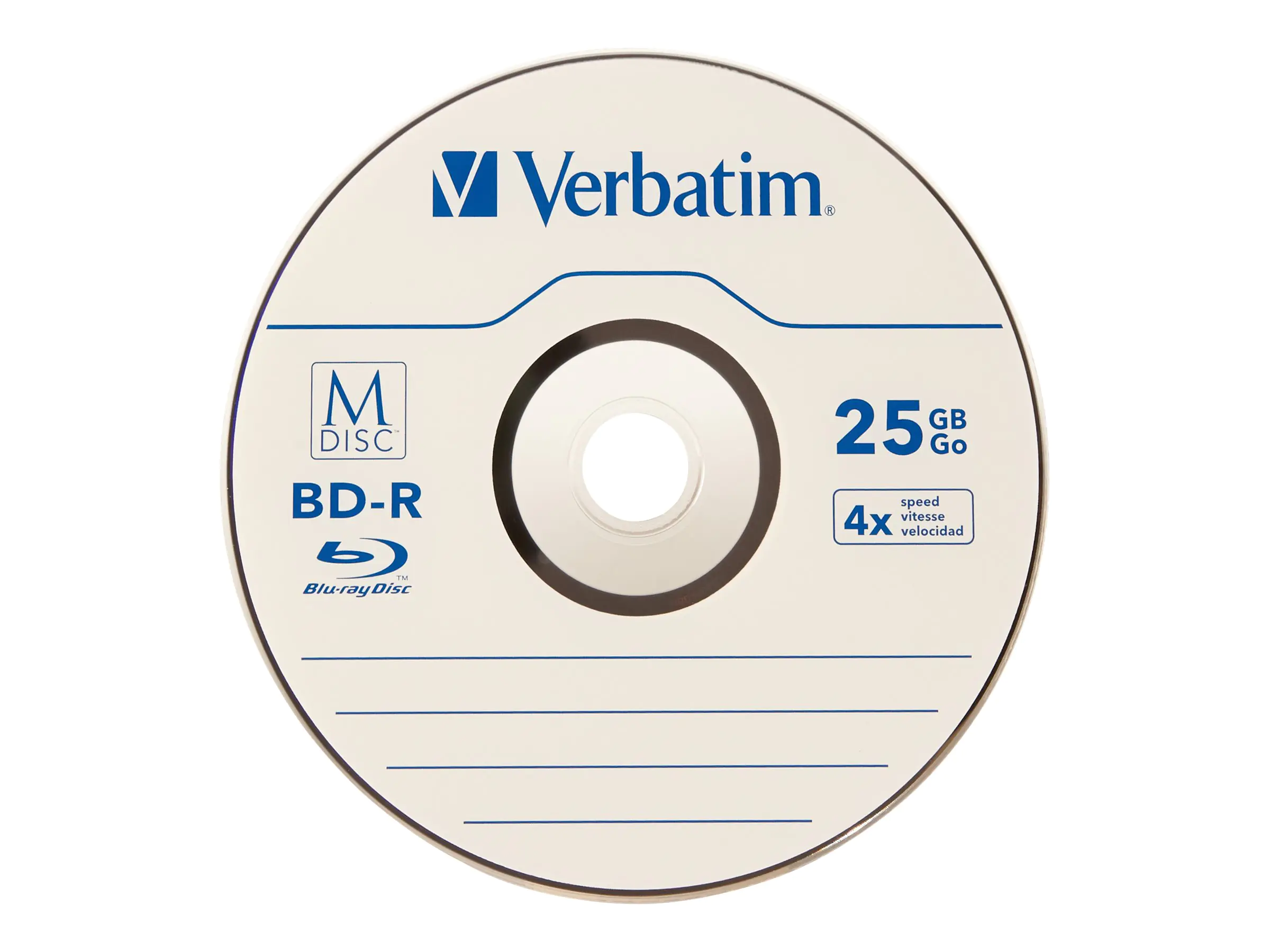 Verbatim M-Disc - 25 x BD-R - 25 GB 4x - Spindel
