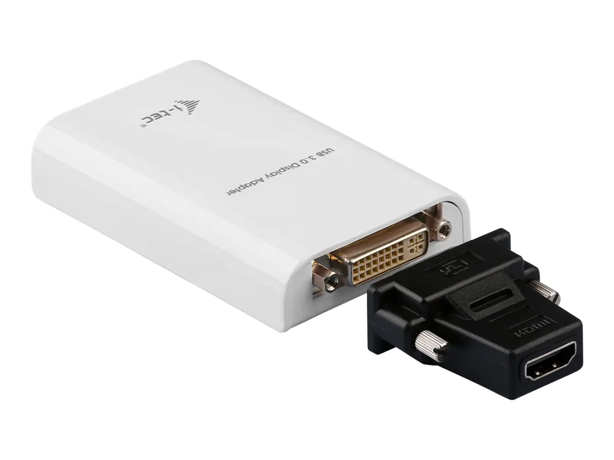 i-Tec USB 3.0 Display Adapter TRIO - Externer Videoadapter - USB 3.0 - DVI
