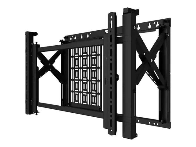 B-TECH Befestigungskit (Wandmontage) - für Flachbildschirm - pull out, with in-wall storage