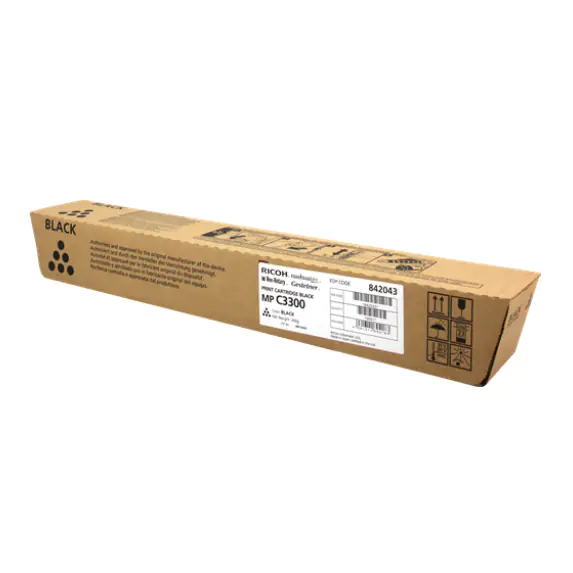 Ricoh - Schwarz - Original - Tonerpatrone - für Ricoh Aficio MP C2800, Aficio MP C3300 Ricoh - Schwarz - Original - Tonerpatrone - für Ricoh Aficio MP C2800, Aficio MP C3300