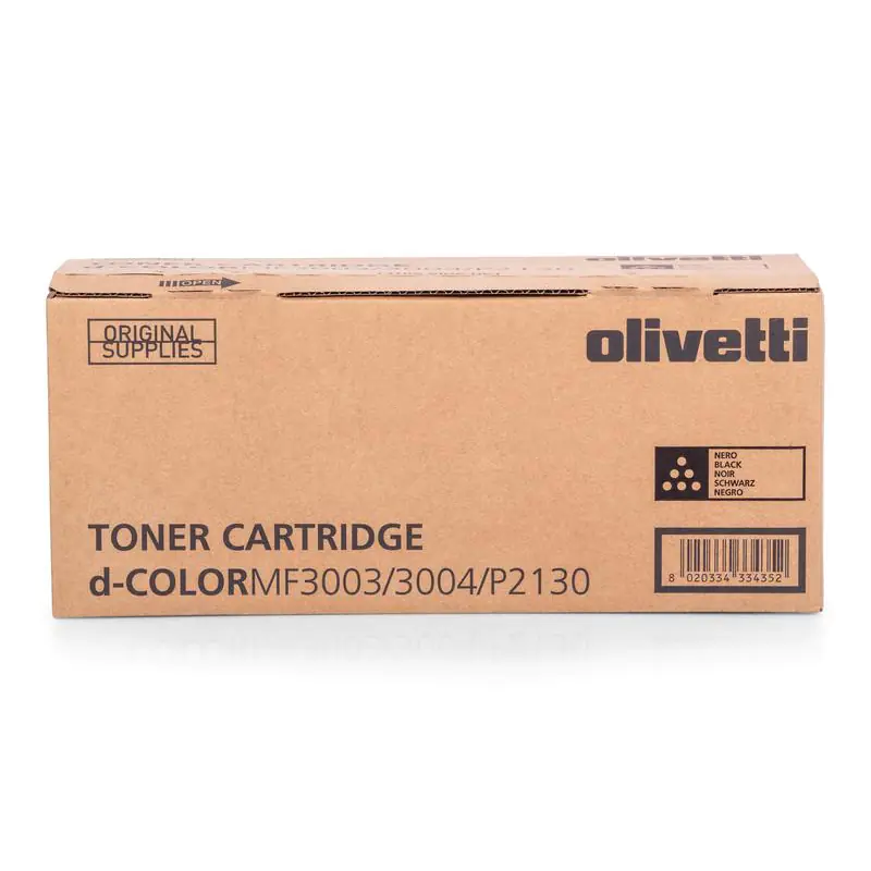 Olivetti - Schwarz - Original - Tonerpatrone - für d-Color MF3003, MF3004, P2130