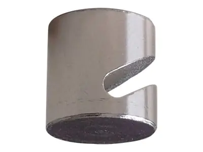 Franken GmbH FRANKEN - Hakenmagnet - 1,6 cm Durchmesser - Chrom (Packung mit 4) HMN16