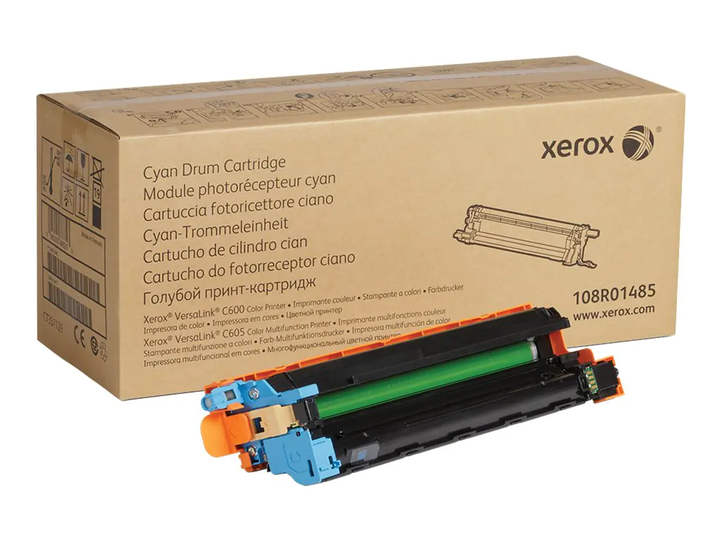 Xerox VersaLink C605 - Cyan - Trommelkartusche - für VersaLink C600, C605 Xerox VersaLink C605 - Cyan - Trommelkartusche - für VersaLink C600, C605